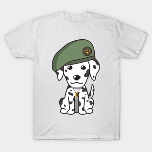 Green Beret Dalmatian T-Shirt